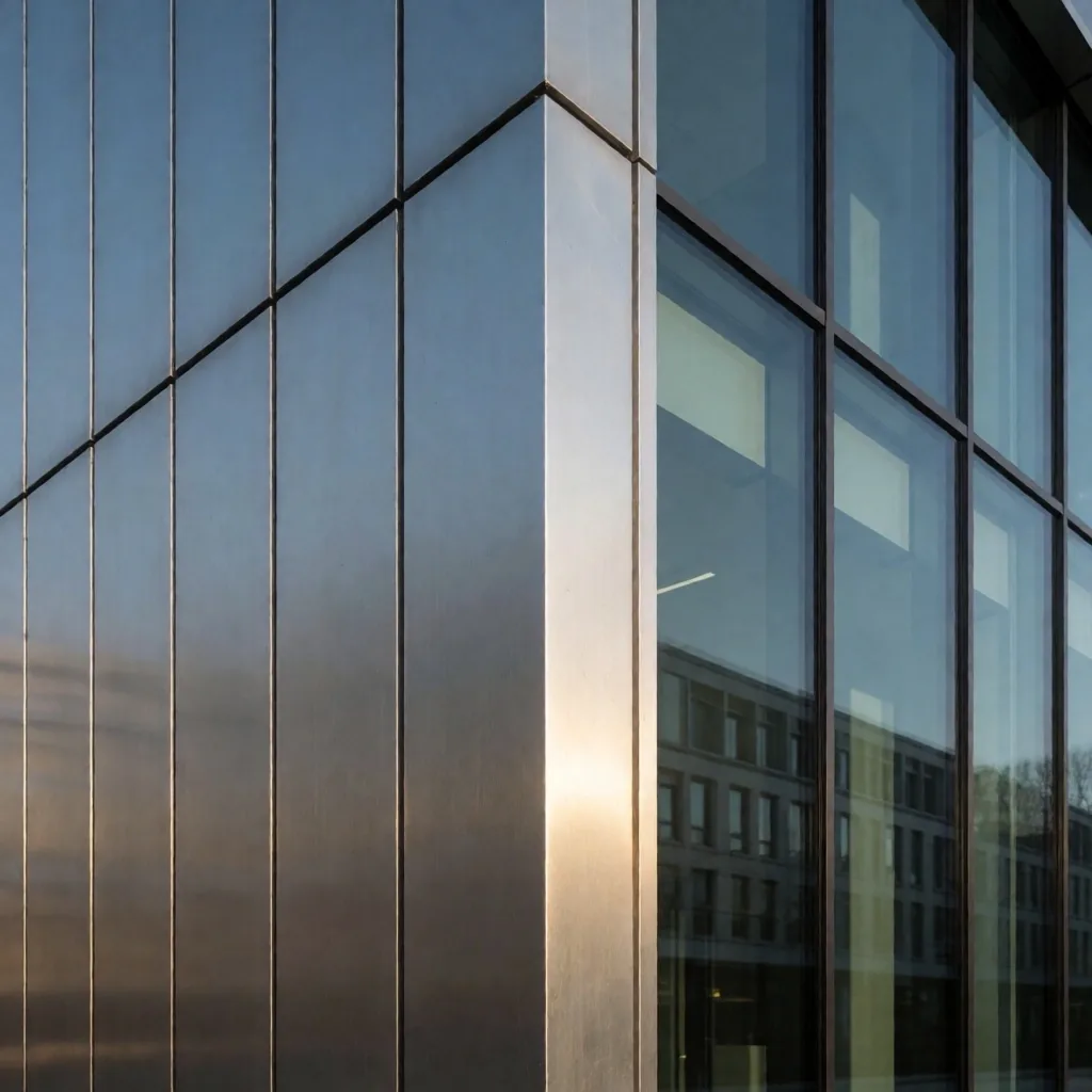 Fassadendetail: Materialübergang und Anschlussgestaltung